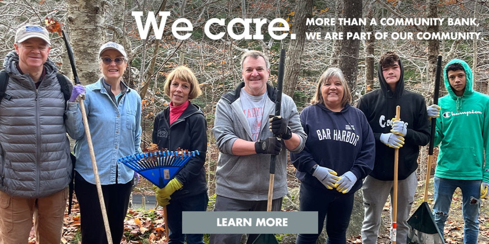 we care about the community we care about the community