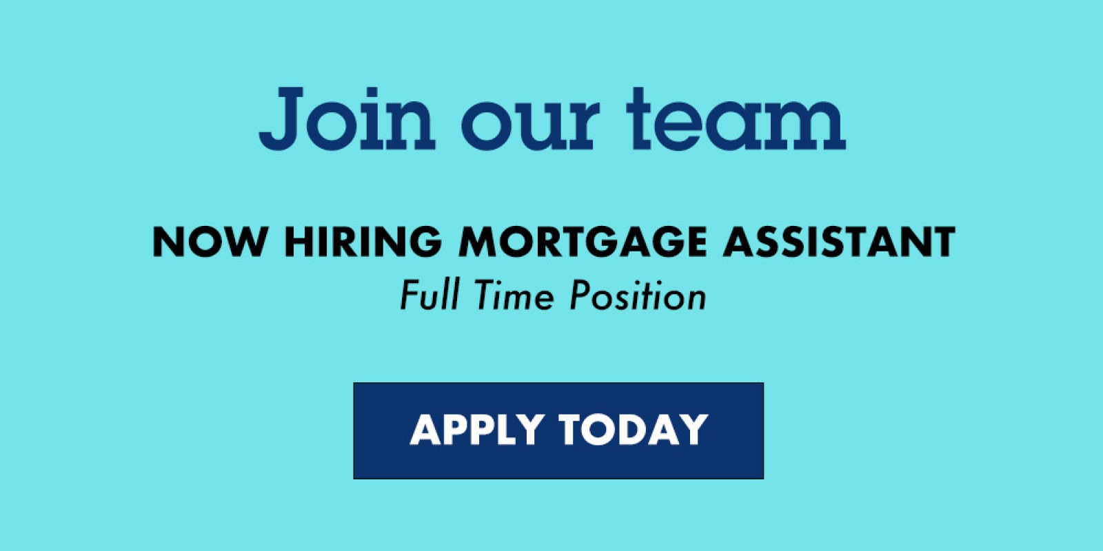 now hiring mortgage assistant now hiring mortgage assistant