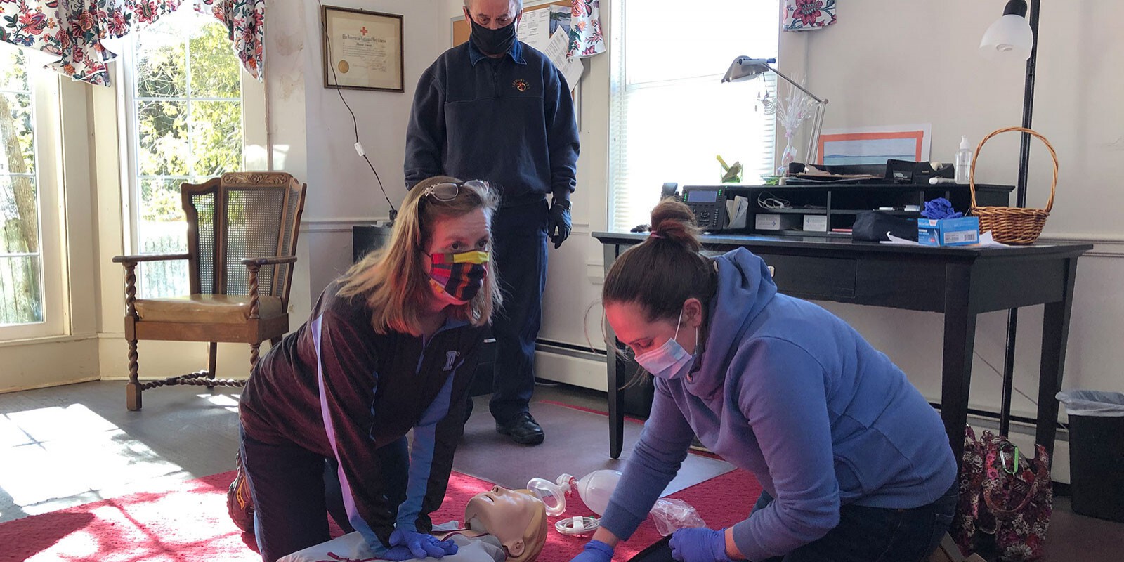 Bill Weir conducts Life Support Training February 2021